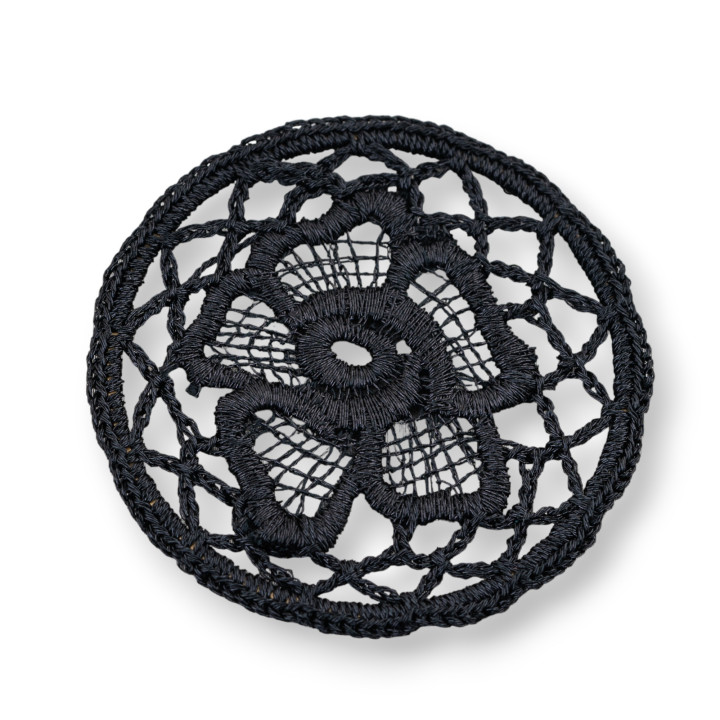 Composants ronds au crochet 55mm 2pcs MOD6