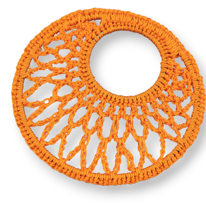 Composants ronds au crochet 60mm 2pcs MOD1