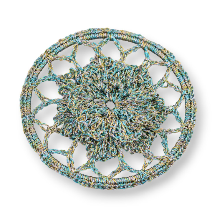 Composants ronds au crochet 60mm 2pcs MOD10