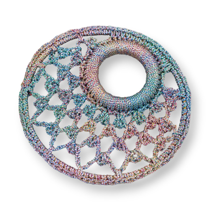 Composants ronds au crochet 60mm 2pcs MOD4