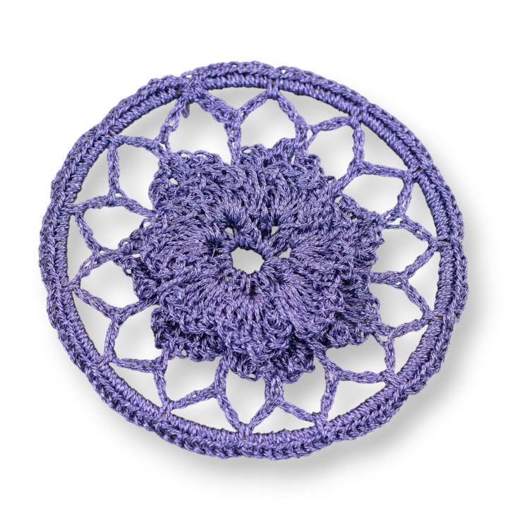 Composants ronds au crochet 60mm 2pcs MOD7