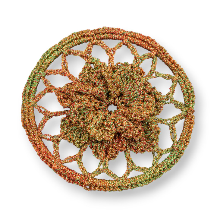 Composants ronds au crochet 60mm 2pcs MOD8