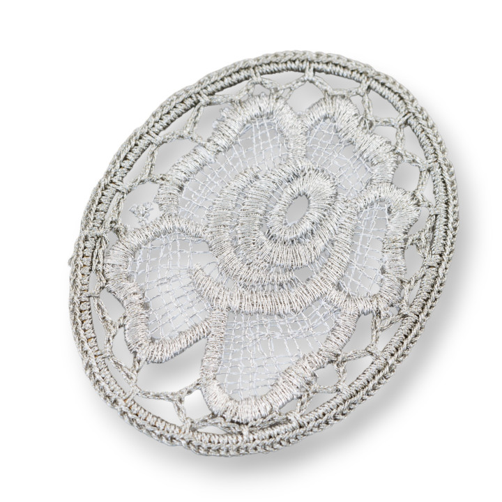 Crochet Composants Ovale 55x70mm 2pcs MOD3