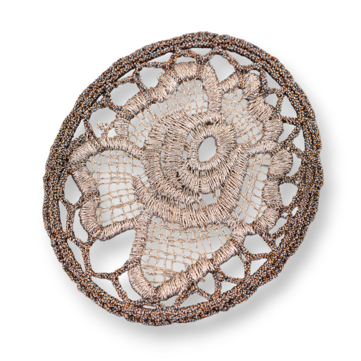 Häkelteile Oval 55x70mm 2Stk. MOD5