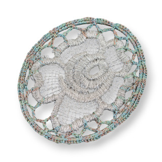 Componenti Di Uncinetto Ovale 55x70mm 2pz MOD9