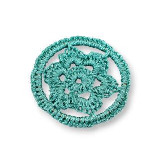 Composants ronds au crochet 32mm 2pcs MOD3