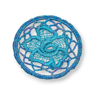 Composants ronds au crochet 55mm 2pcs MOD1