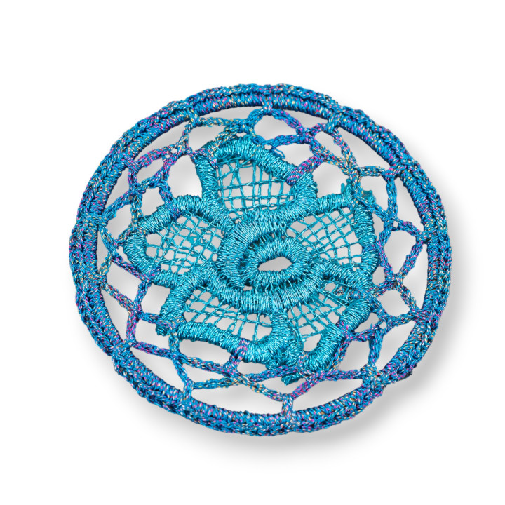 Composants ronds au crochet 55mm 2pcs MOD1