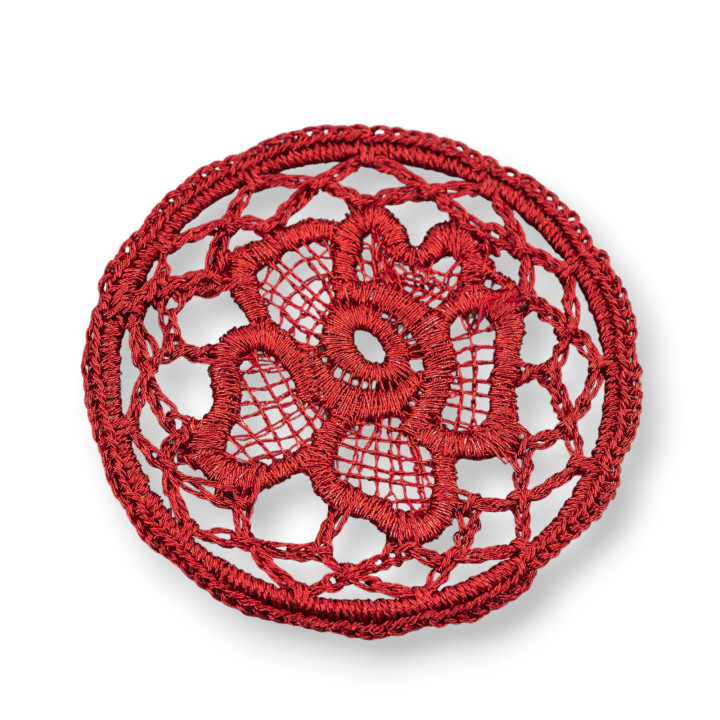 Composants ronds au crochet 55mm 2pcs MOD2