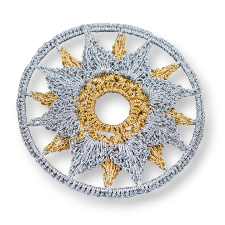 Composants De Crochet Rond 70mm 2pcs MOD21