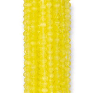 Ojo De Gato Talla Diamante Facetado 3mm Yellow Lemone