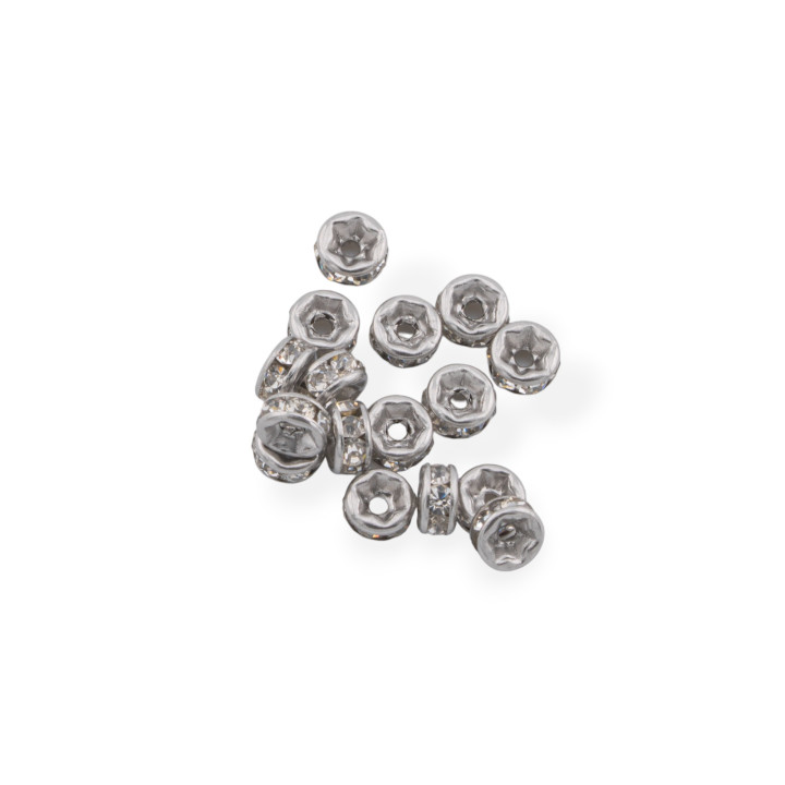 Rondelles Acier Strass Entretoise 05mm - 100pcs