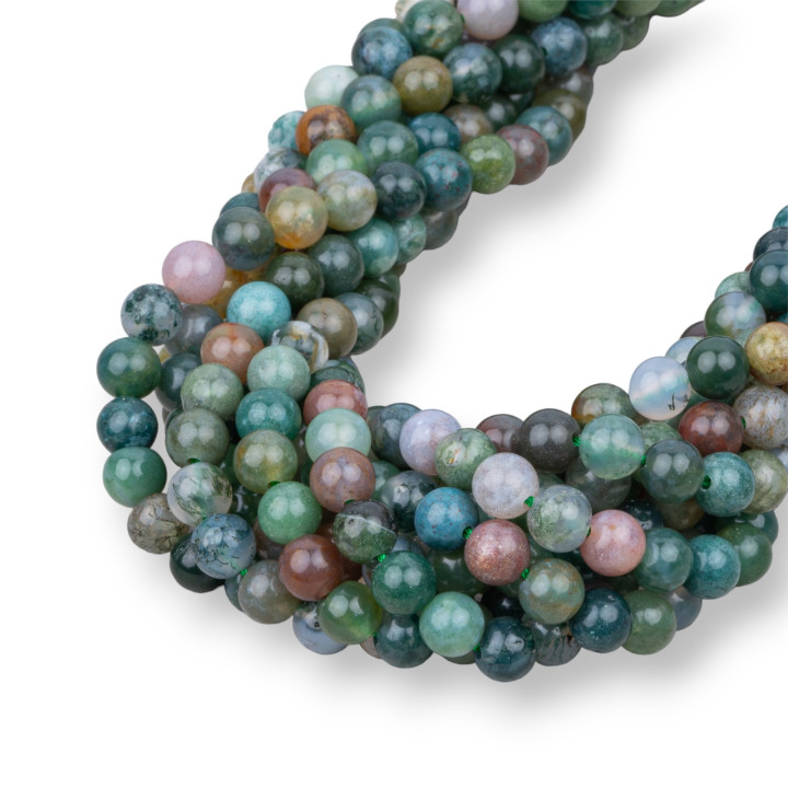 Indian Agate Round Smooth 06mm