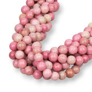 Ronde Lisse Rhodonite 08mm