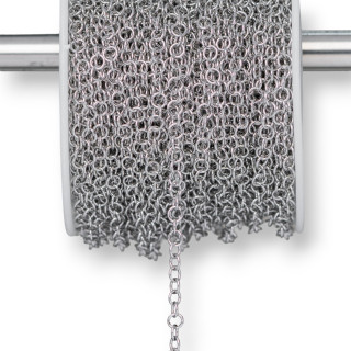 Fil d'acier rond lisse de chaîne de câble de 3,0 mm 0,5 mm 20 mètres