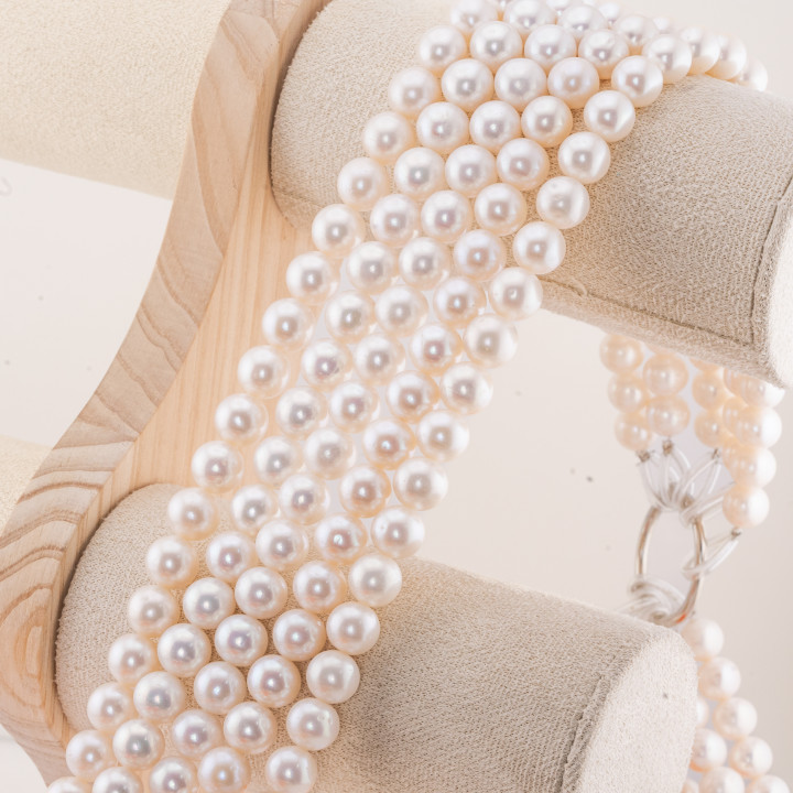 Round River Pearls 10.0-10.5mm AAA1+ White