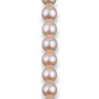 Round River Pearls 8.5-9.5mm AAAAA Pink