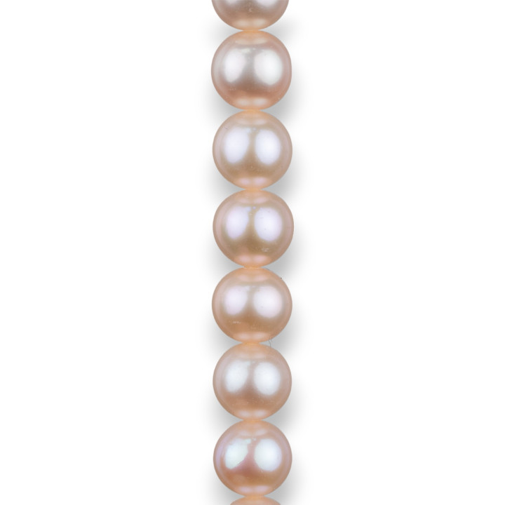 Round River Pearls 8,5-9,5mm AAAAA Pink