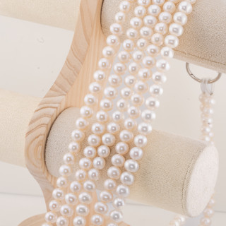 Round River Pearls 9,0-9,5mm AAAA2 Λευκό