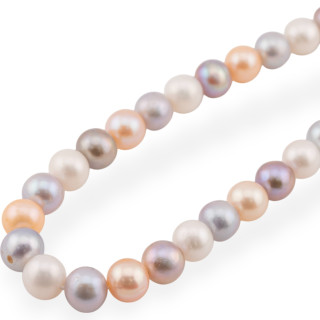 Round River Pearls 9,0-9,5mm AAAAA- Πολύχρωμα