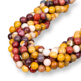 Faceted Mokaite 08mm