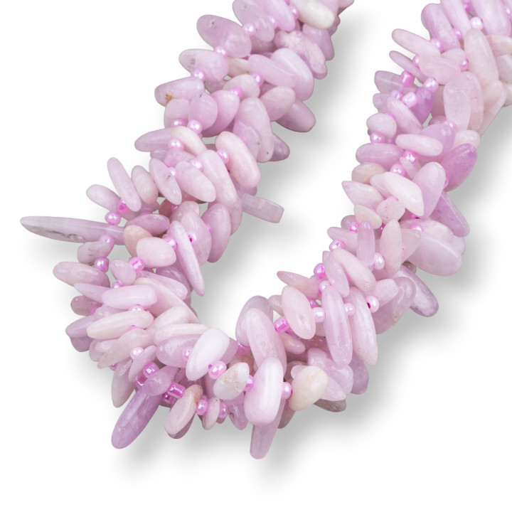 Flecos De Kunzita Piedra Irregular Tumbled 8-20mm