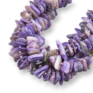 Sugilite Washers Irregular Tumbled Stone 9-13mm