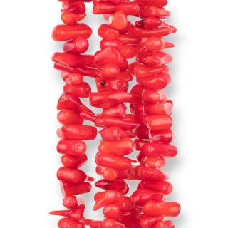 Copeaux de Corail Bambou Rouge Chips 8-13mm Rouge