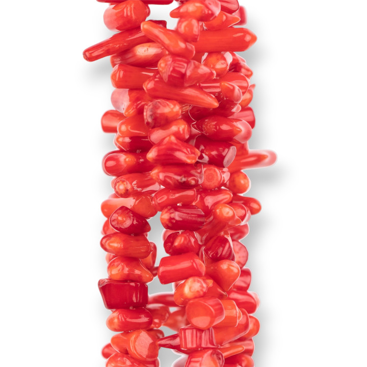 Red Bamboo Coral Chips Chips 8-13mm Red 2
