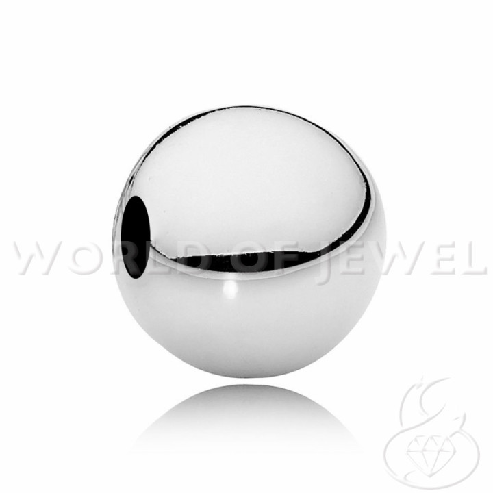 Spacer Polished Brass Balls 10mm 95τμχ Ρόδιο