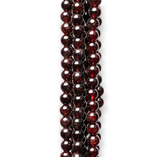 Grenat Rond Lisse 04mm