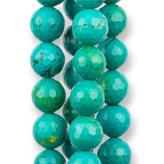 Turquoise Stabilisée Facette 20mm