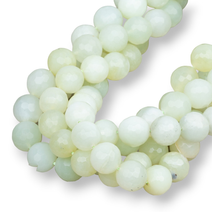 Jade (New Jade) Faceted 12mm