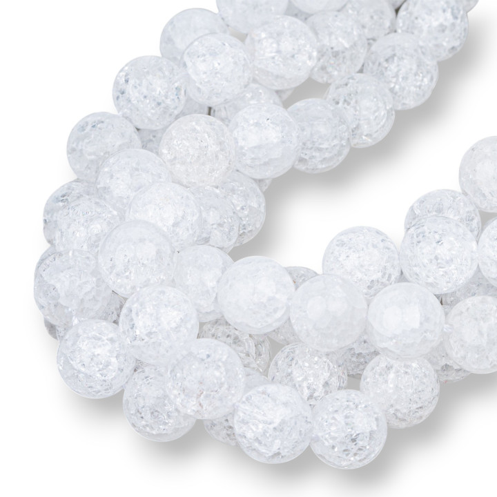 Cristal de Roche Crash Rond Lisse 18mm