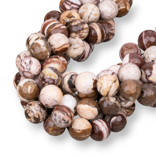 Jaspe Cebra Facetado 14mm