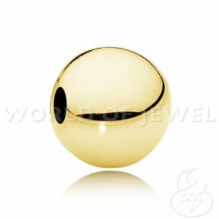 Spacer Polished Brass Balls 6mm 230pcs Golden