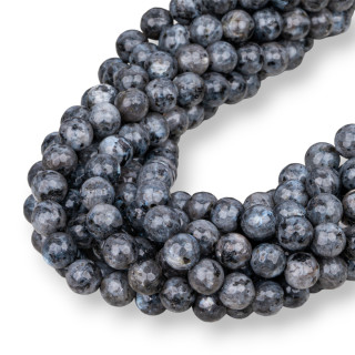 Labradorite Noire Larchite Facette 08mm