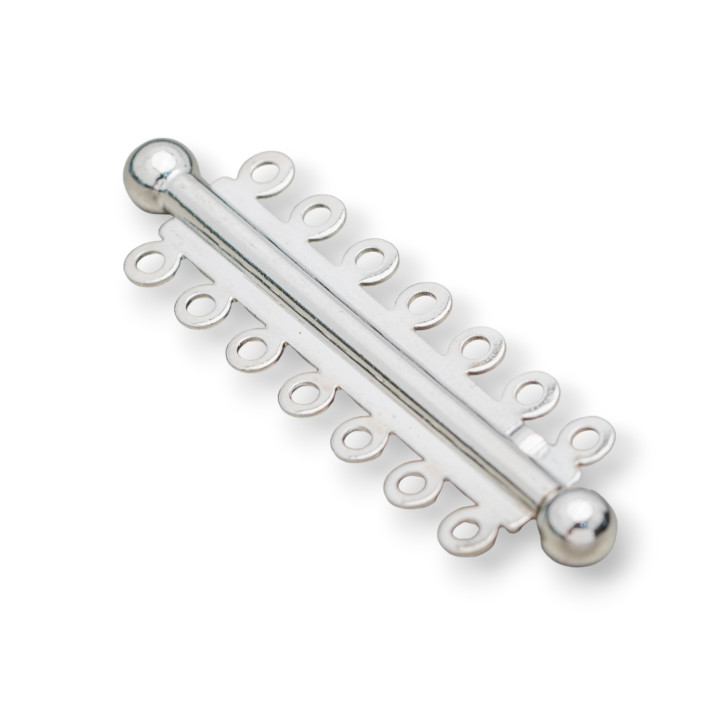 Multiwire Brass Clasp 7 Wires 18pcs