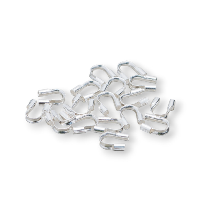 Economiseur de fil laiton 4x5mm 50gr 1600pcs Argent