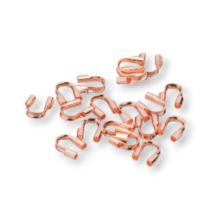 Salvaalambres Latón 4x5mm 50gr 1600uds Oro Rosa