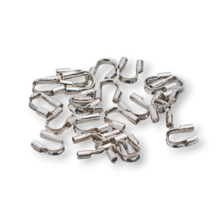 Salvafilo Di Ottone 4x5mm 50gr 1600pz Rodiato