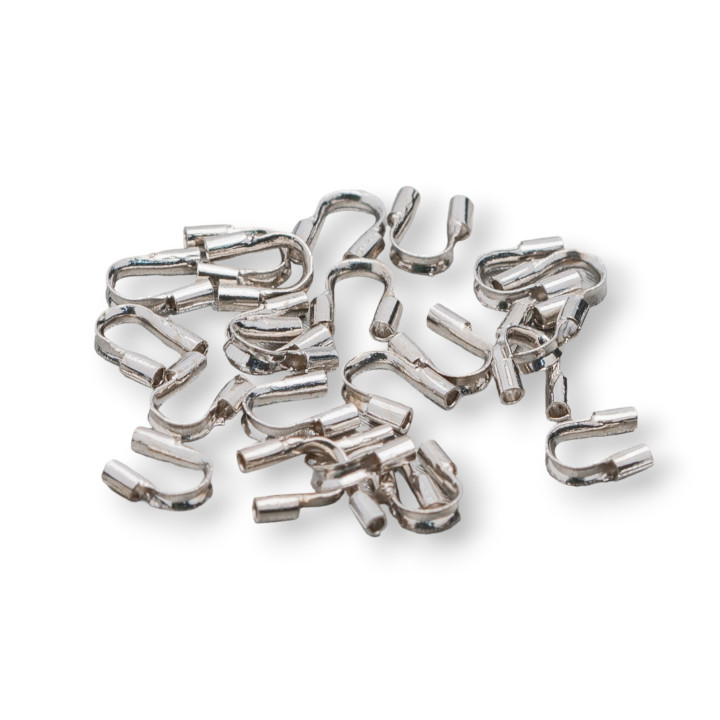 Salvafilo Di Ottone 4x5mm 50gr 1600pz Rodiato