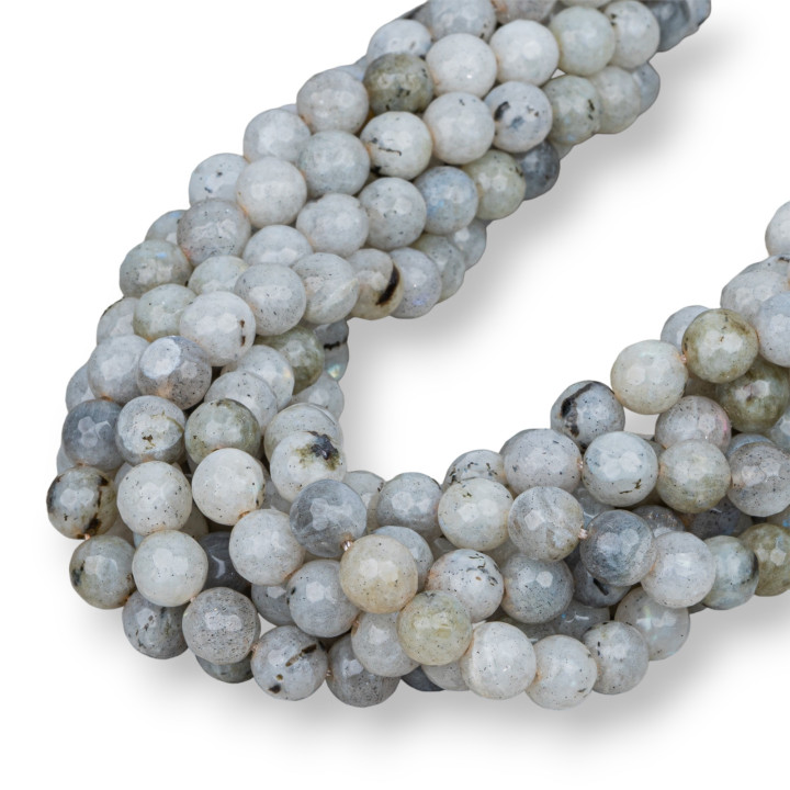 Labradorite Blanche Facette 06mm