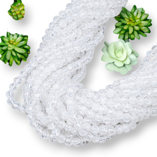 Bergkristall Crash rund glatt 04mm