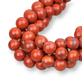 Smooth Round Red Jasper 20mm