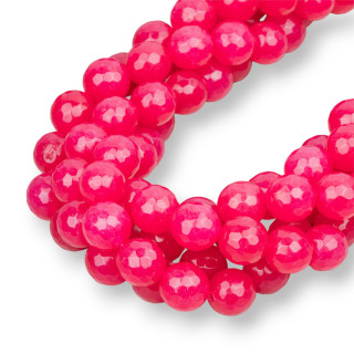 Jade Rhodochrosite Facette 10mm