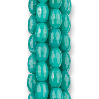 Κάννη με όψη Τυρκουάζ Jade 08x12mm