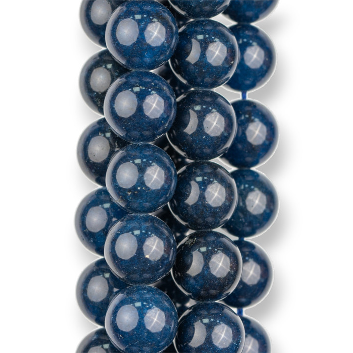 Jade Saphir Rond Lisse 16mm