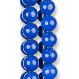 Azul Jade Lapislázuli Redondo Liso 16mm