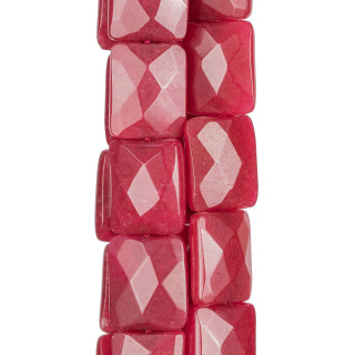 Rubellite Jade Επίπεδο Παραλληλόγραμμο 18x25mm